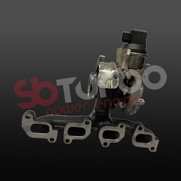 Turbo revisionato 54409700002 / 03L253019PV PER AUDI, SEAT, GOLF, SKODA, VOLSKWAGEN 2.0 TDI 84-170CV